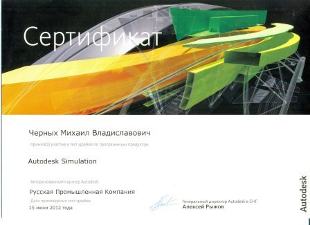 Сертификат Черных М.В.